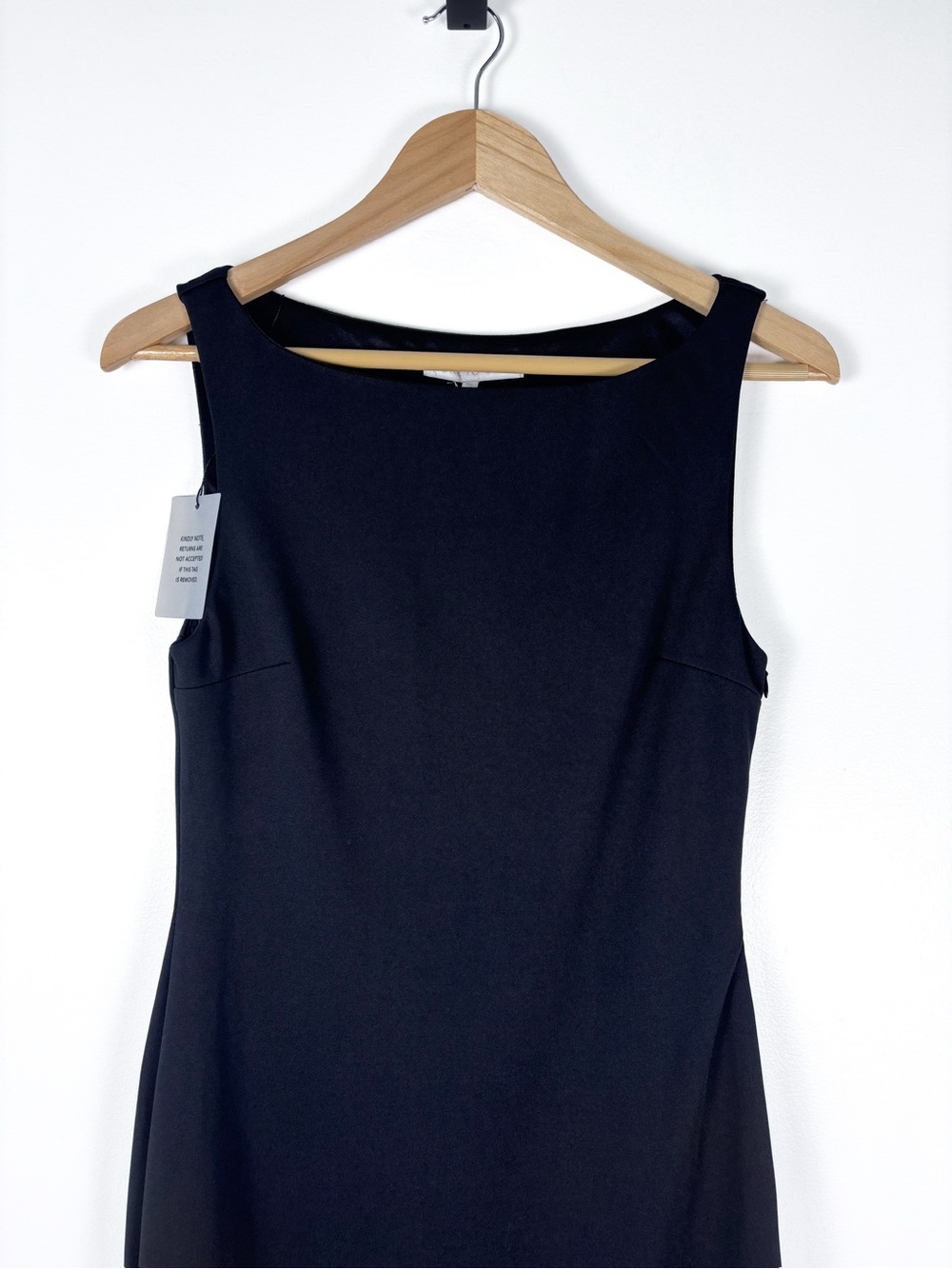 More To Come Revolve Riona Black Side Slit Bow Sleeveless Maxi Dress Medium NWT - Picture 5 of 11